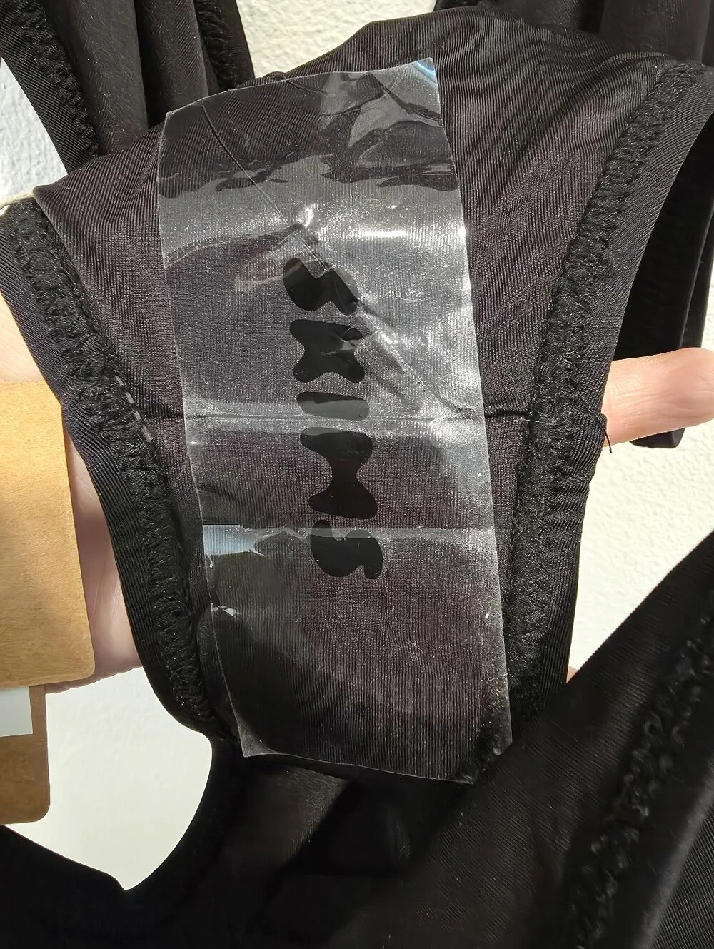 Skims Swim Cut Out Monokini Onyx Black Swimsuit -NWT